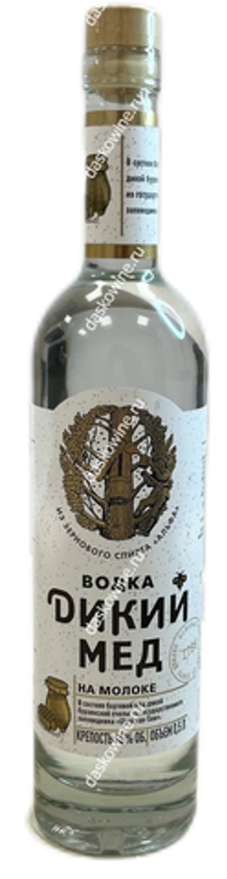 Водка Дикий Мёд на Молоке