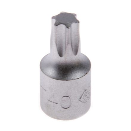 Цена на KING TONY (201340X) Насадка (бита) торцевая 1/4", L = 25 мм, TORX, T40