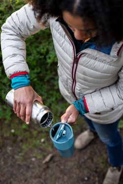 Термостакан Klean Kanteen Rise Tumbler 26oz Straw Lid (770 мл) Brittany Blue
