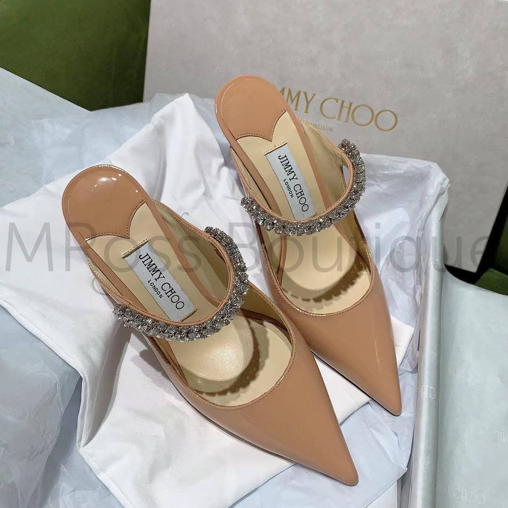 Бежевые босоножки Jimmy Choo Bing 100 премиум класса