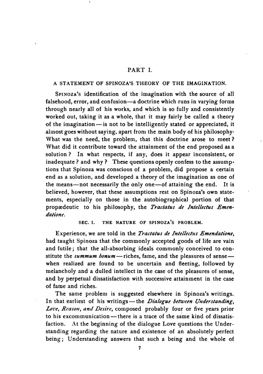 The Imagination in Spinoza and Hume | W.C. Gore
