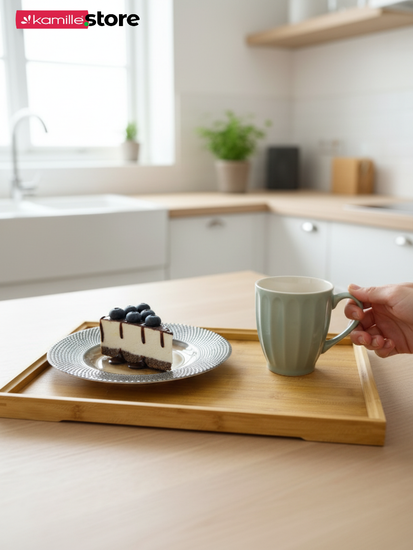 Тарелка сервировочная, десертная, диаметр 21 см. стекло