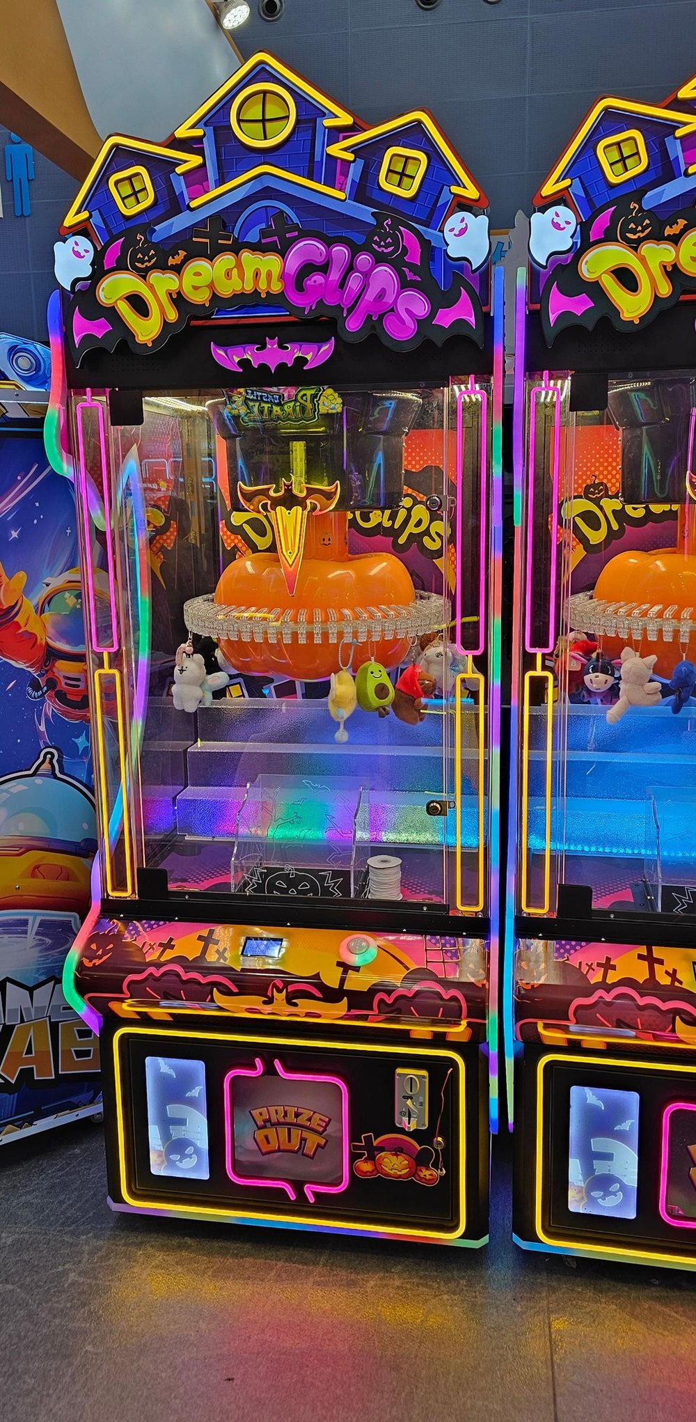 Призовой игровой автомат прищепка «Dream clips»