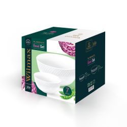 Набор из 7-ми салатников (салатник, 12 см - 6 шт салатник, 20 см - 1 шт) WL‑880104/7C