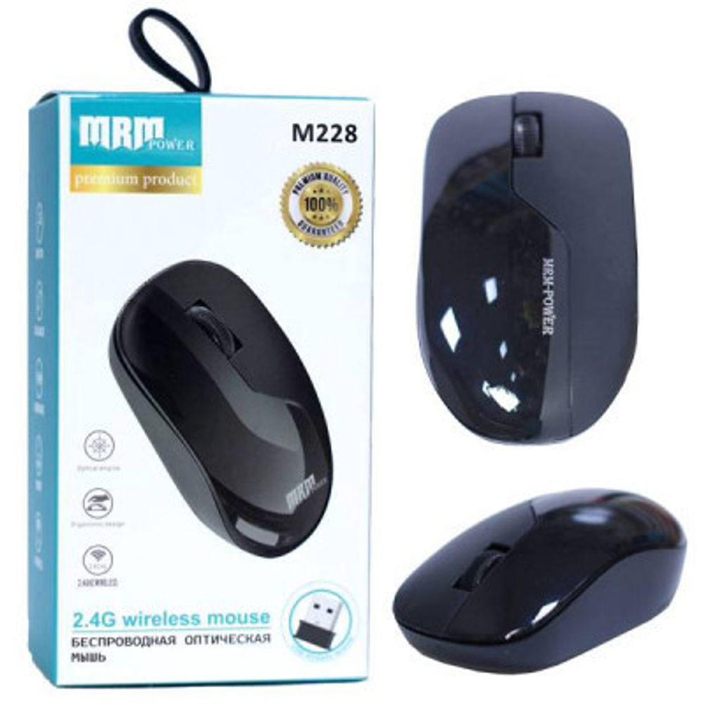Мышь беспроводная Mrm-Power M228 (черный)