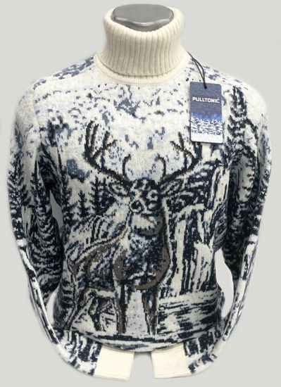 Pulltonic из шерсти и кашемира "Гордый марал" Размеры (46-54)