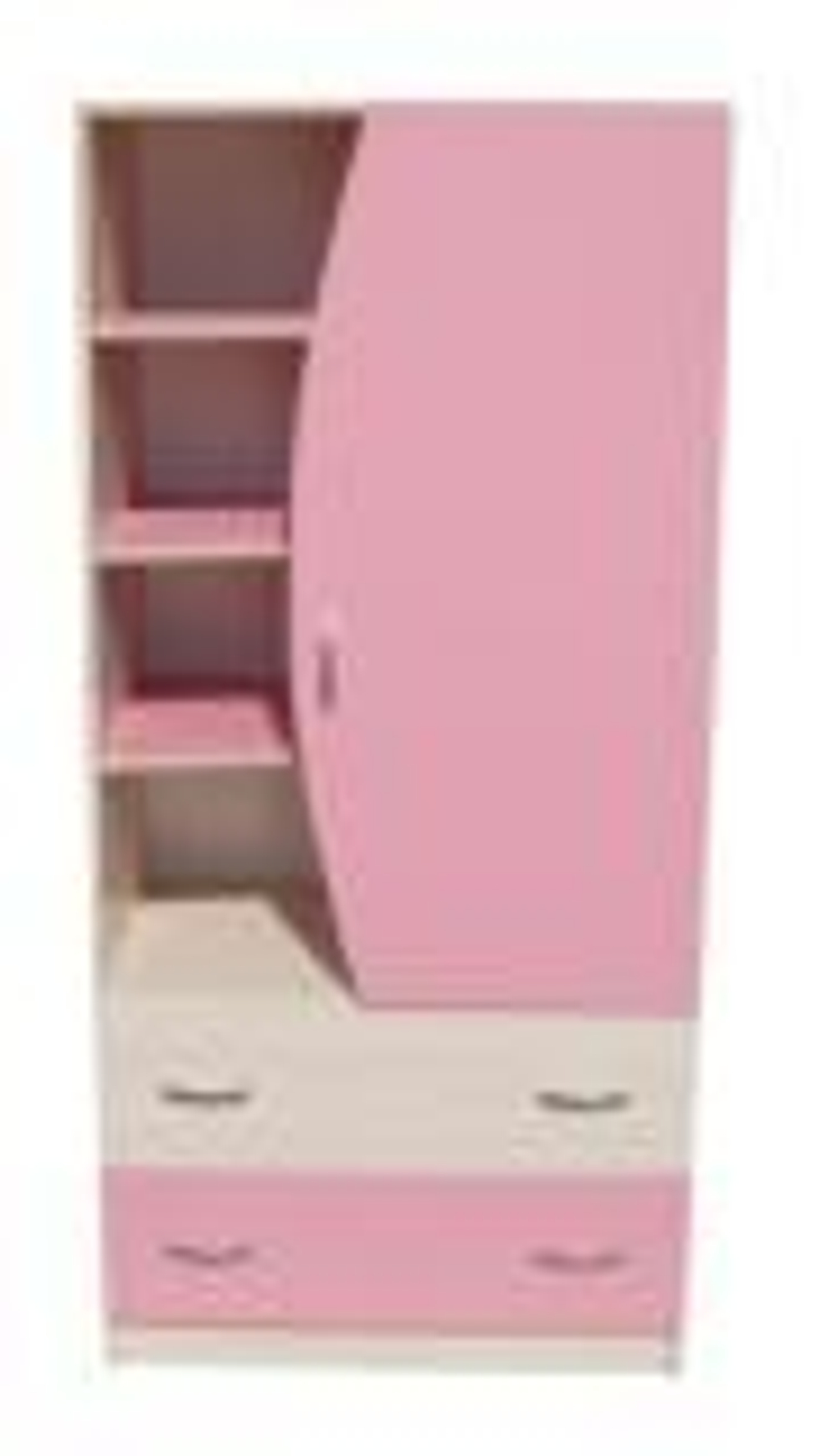 Шкаф КарИВи Мартин   Дуб Молочный Розовый