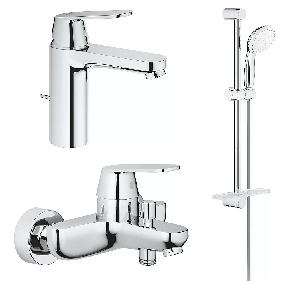 Набор смесителей Grohe Eurosmart Cosmo 1000179 хром