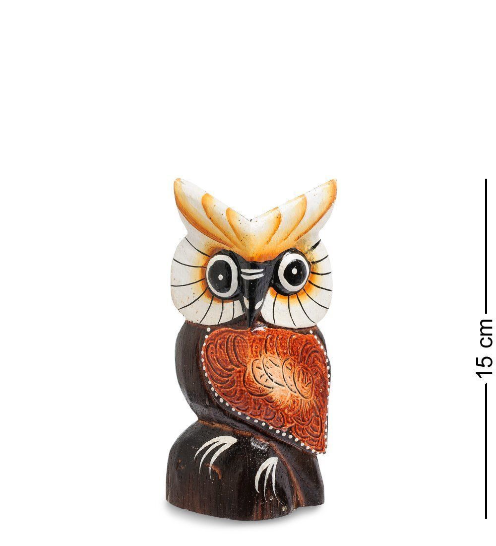 Decor and Gift 99-434 Фигурка «Сова» н-р из трех 20,18,15 см (албезия, о.Бали)