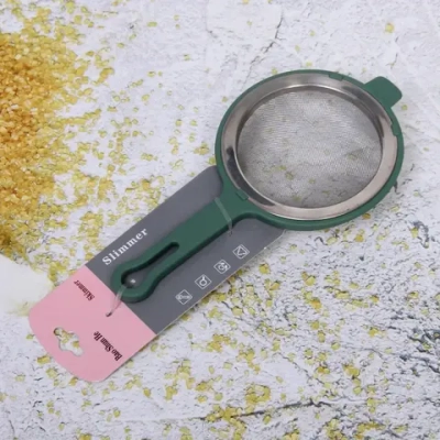 Сито металлическое в пластиковой оправе 10*19см