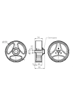 Колесо пластиковое D 150 мм, 2 шт