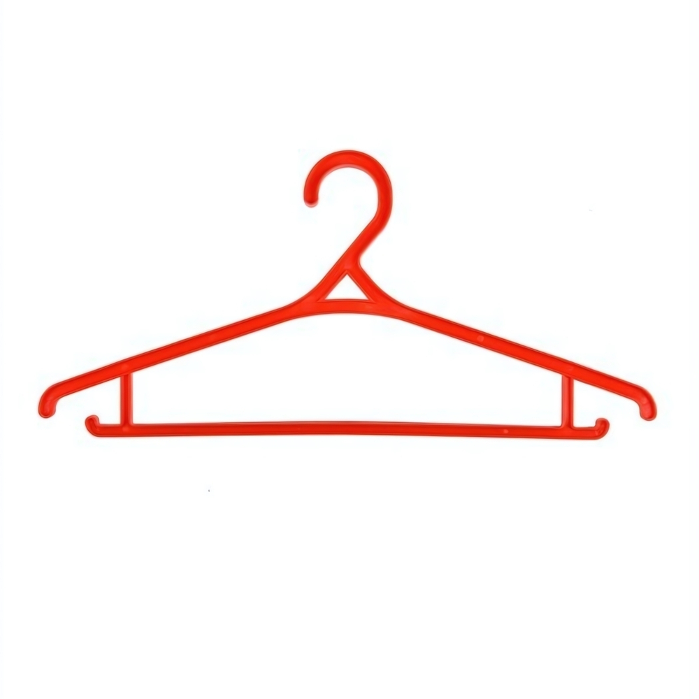 Вешалка - плечики костюмные 46-48 разм. цветн.