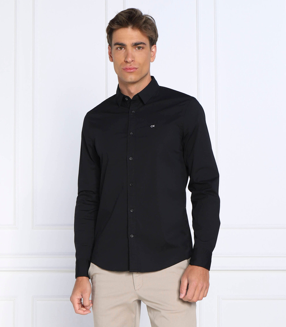 рубашка poplin Calvin Klein - черный(K10K110856)