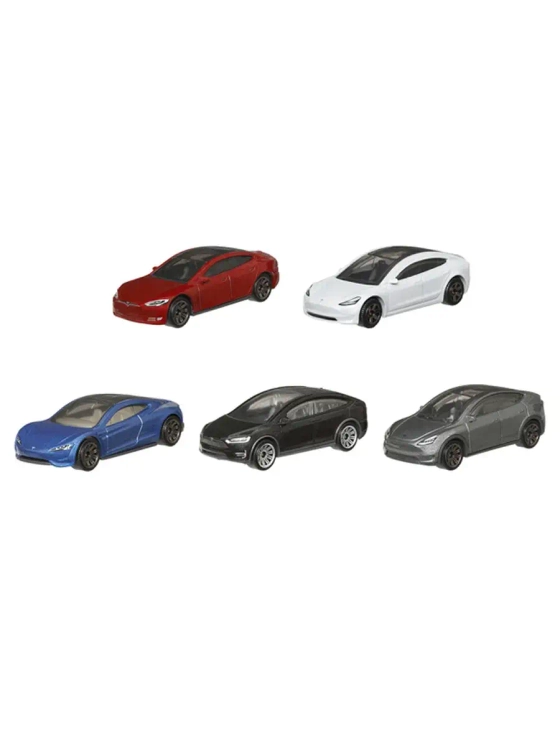 Набор машинок Matchbox 5 шт Tesla 20 Anniversary C1817