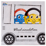 Руль музыкальный 16см, коробка 1026-19