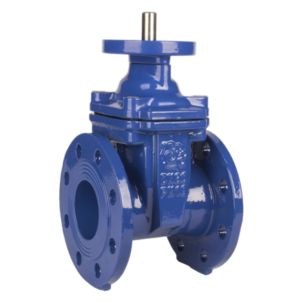 Задвижки чугунные РАШВОРК 103 PN 16 с обрезиненным клином и ISO-фланцем фланцевые