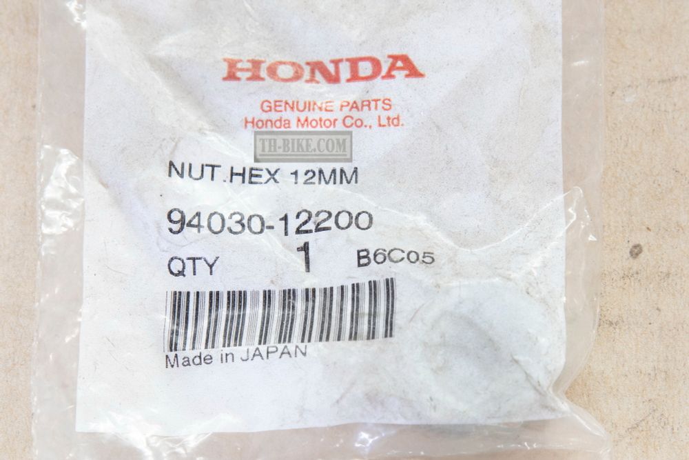 94030-12200.  NUT, HEX., 12MM