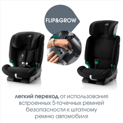 Автокресло Britax Roemer Evolvafix Space Black