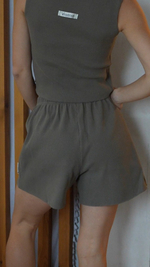 Маечка "Дымчатая оливка"