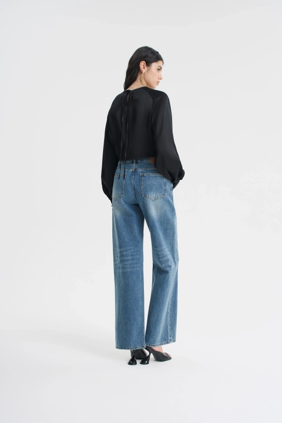 Блуза укороченная