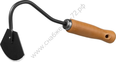 GRINDA ProLine 65х115х275 мм, деревянная ручка, радиусная мотыжка (421513)