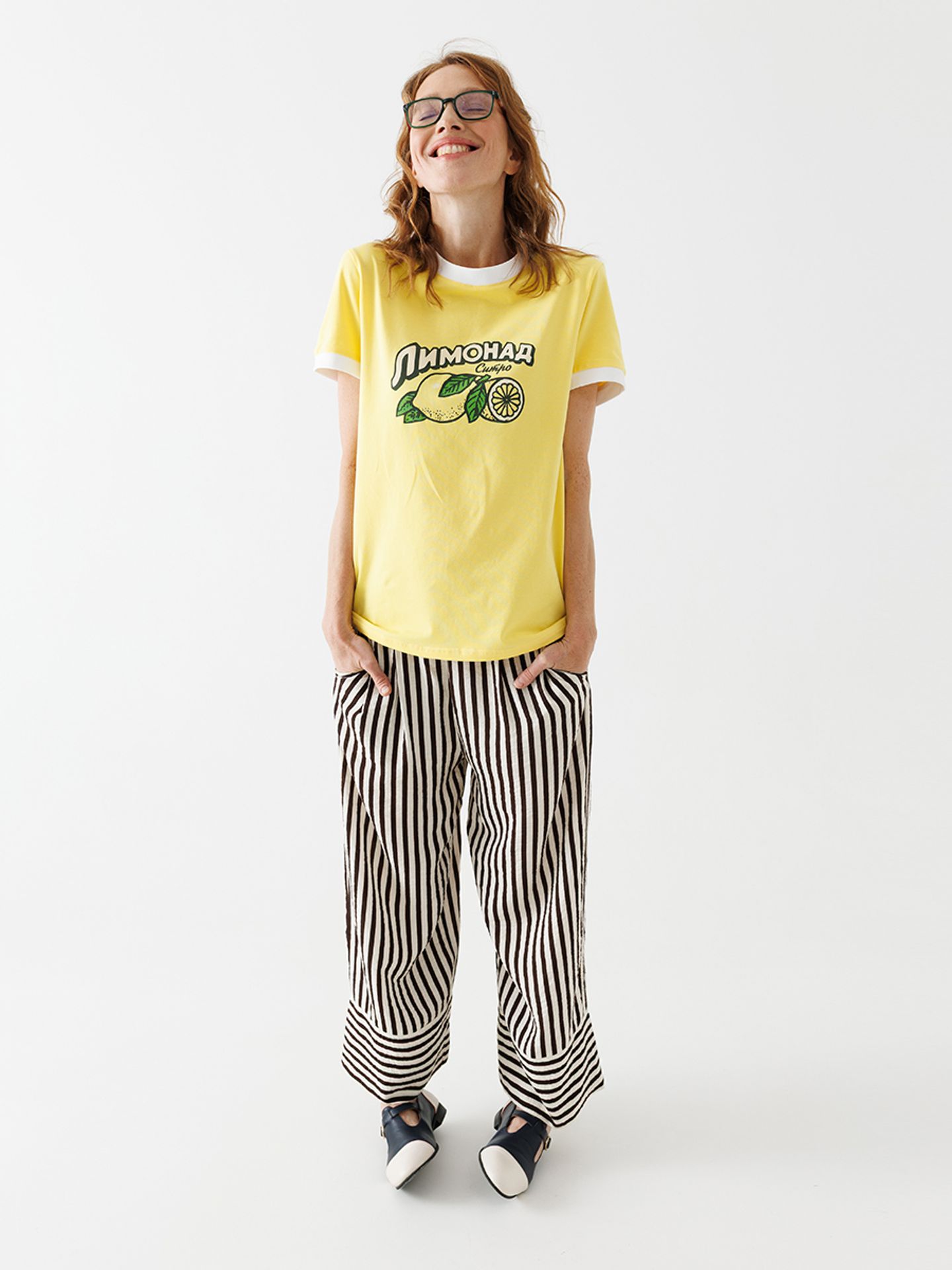 Футболка женская "Лимонад"