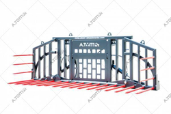Вилы для силоса гидравлические 4 м - AТOM 4000 H