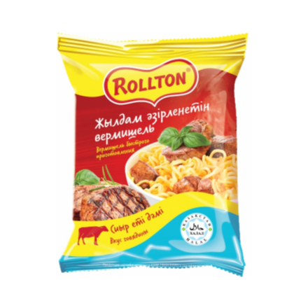 Лапша Rollton с говядиной 60 гр
