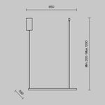 Подвесной светильник Maytoni MOD072PL-L28BS3K
