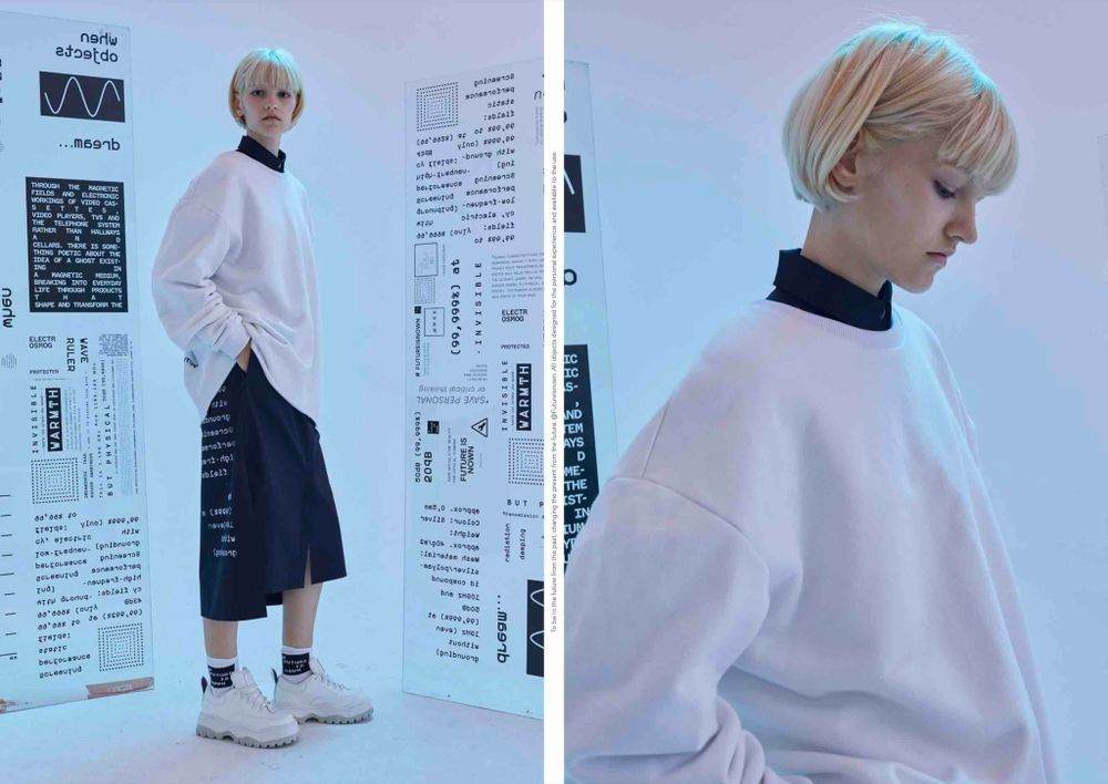 Толстовка Futureisnown Route manager #1 Белая