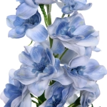 Цветок искусственный «Natur» 70см Дельфиниум голубой