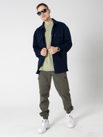 Рубашка трикотажная темно-синяя Город Горький