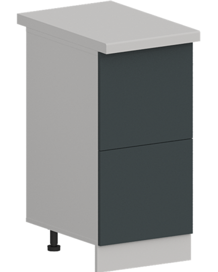 Кухня Модуль ШН2Я 400 Вотан / Бирюзовая мята