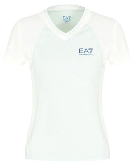Женская теннисная футболка EA7 Woman Jersey
