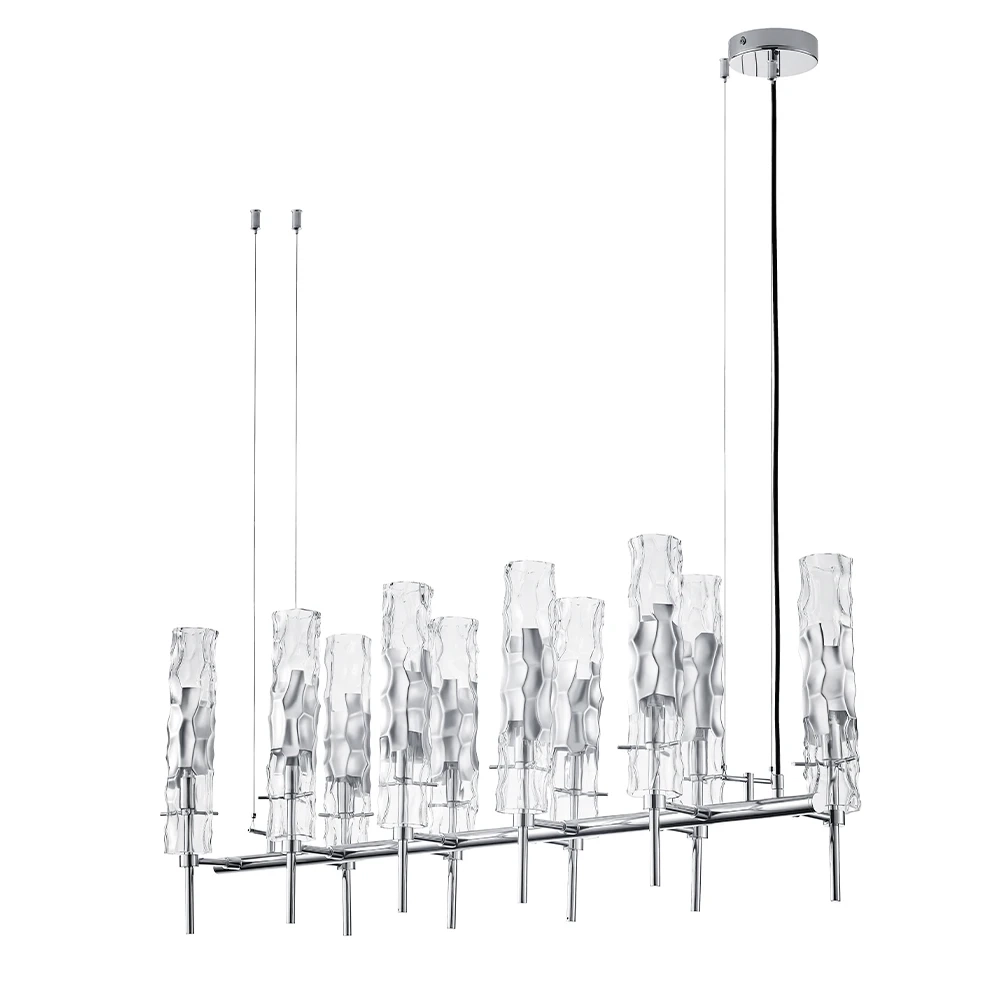 Подвесная люстра Crystal Lux PRIMAVERA SP10 CHROME