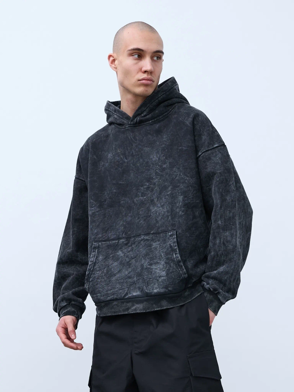 Худи варенка Garment dyed 380 г