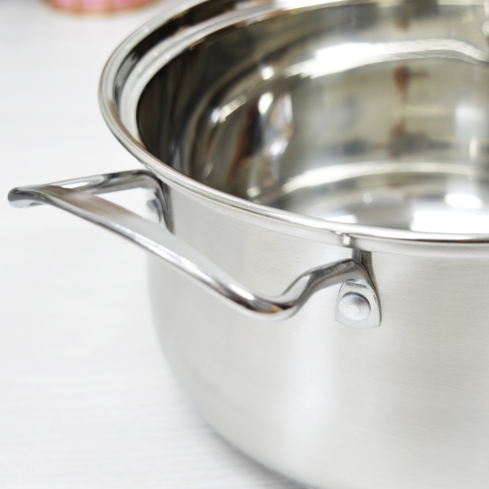 Кастрюля 3,3л нерж SA-P2020