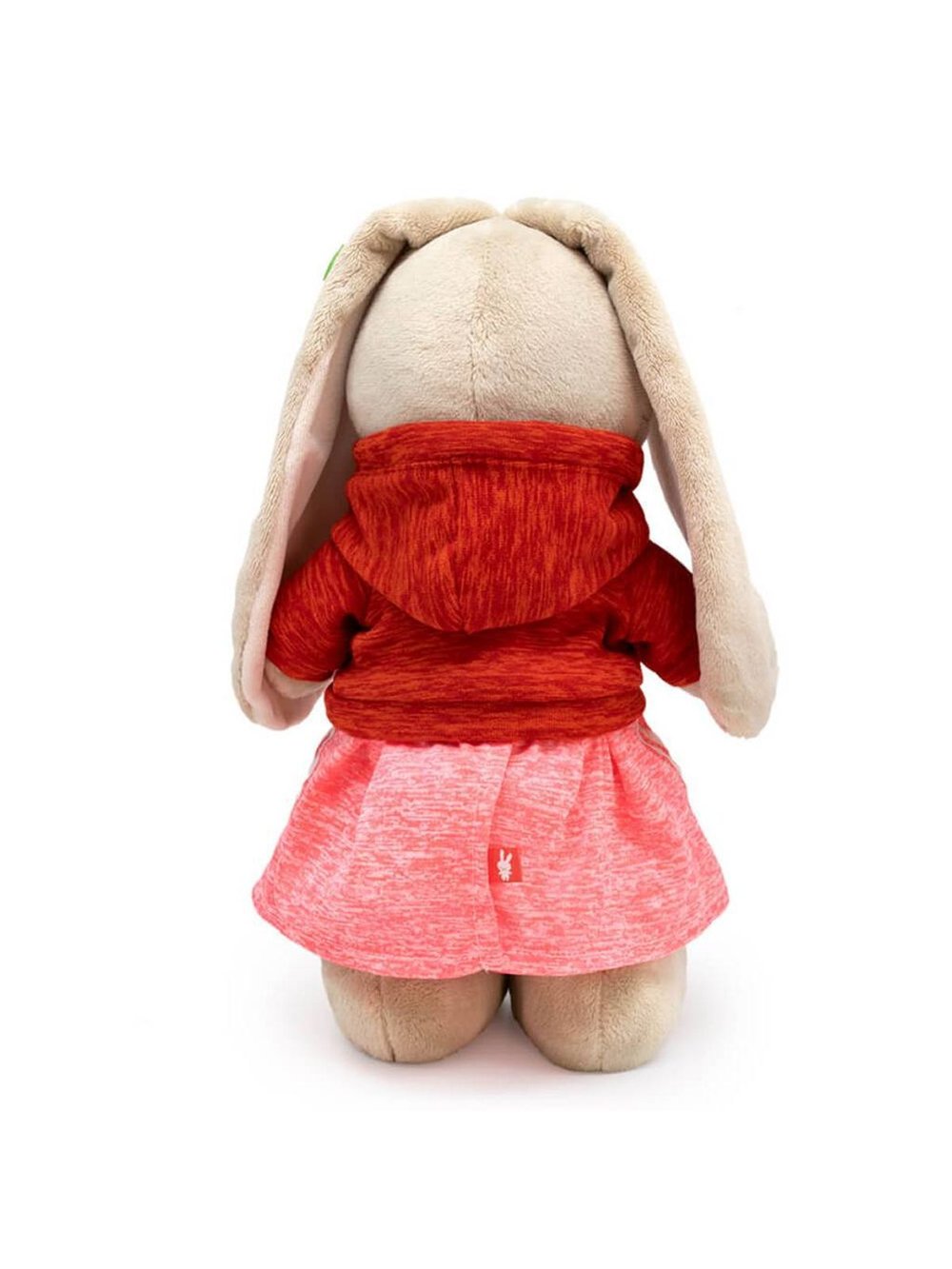 Мягкая игрушка Зайка Ми в худи и юбке 25 см