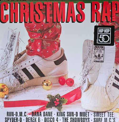 V/A - Christmas Rap - Red and White Split LP