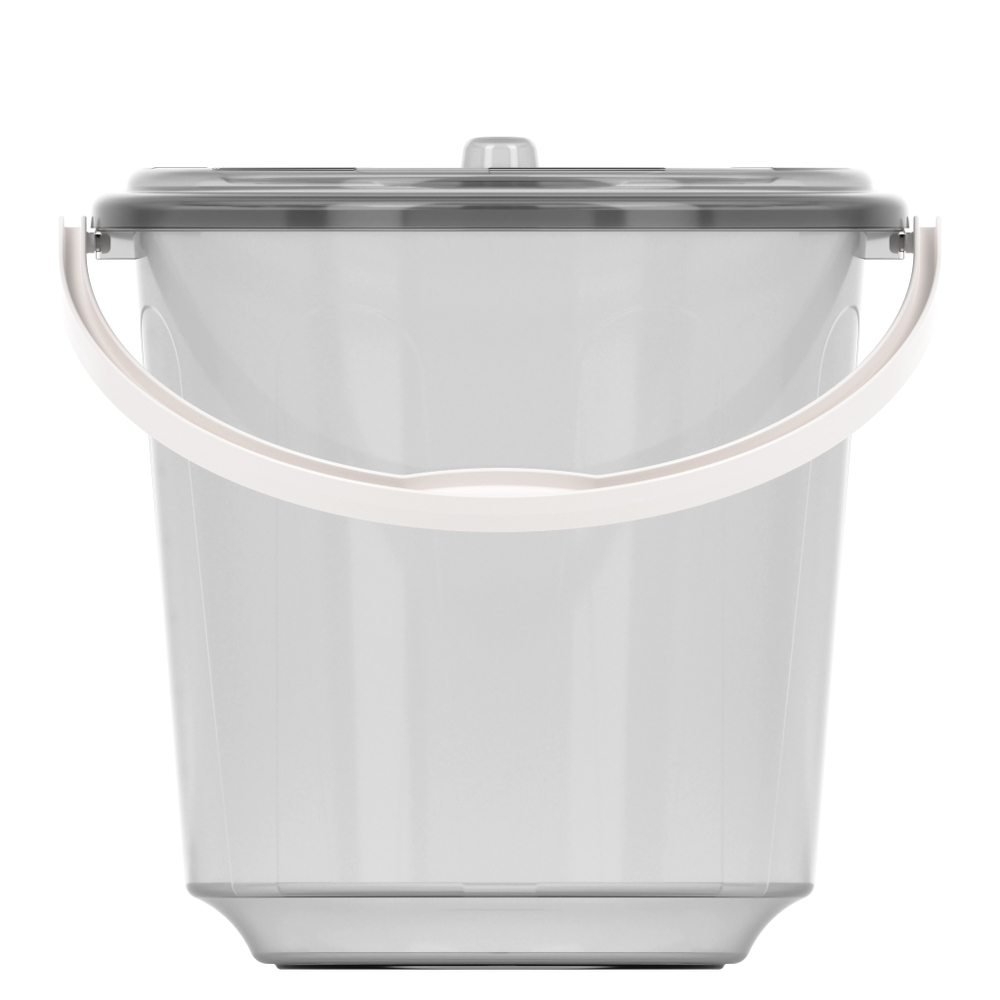 Ведро 10л с крышкой Хозяюшка