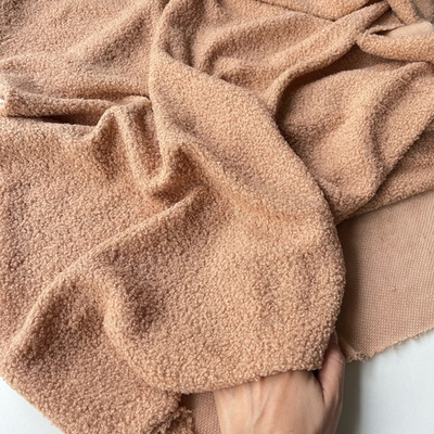 Трикотажный барашек/Букле Ириска