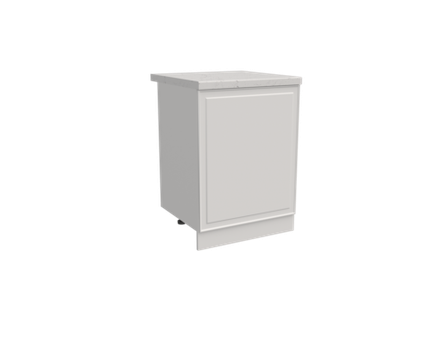 Кухня Модуль ШН 600М Графит / Белый