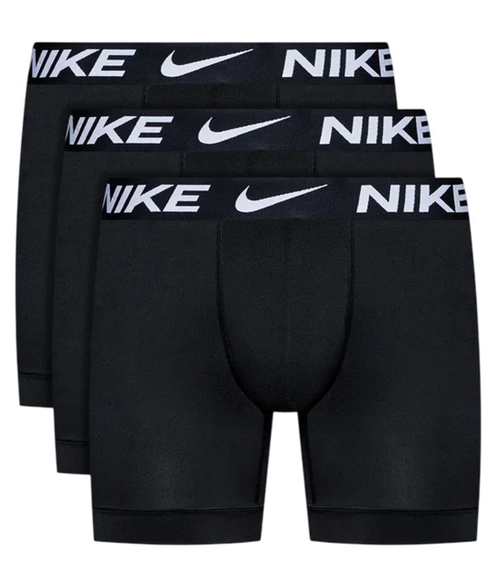 Мужские спортивные боксеры Nike Dri-Fit Essential Micro Boxer Brief 3P - черный