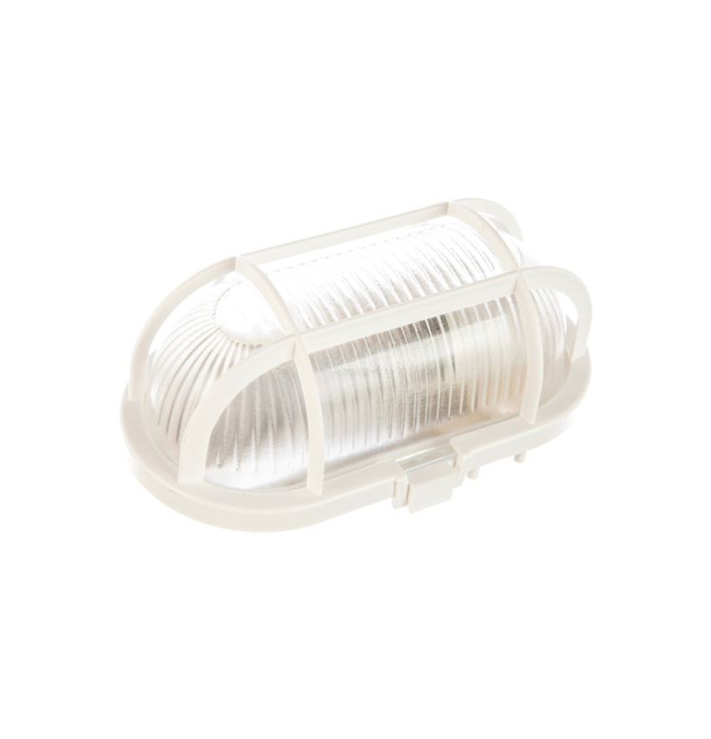 Светильник влагозащ.Овал IP54/44 с решеткой