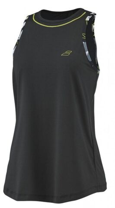 Топ теннисный Babolat Aero Tank Top Woman - black/black