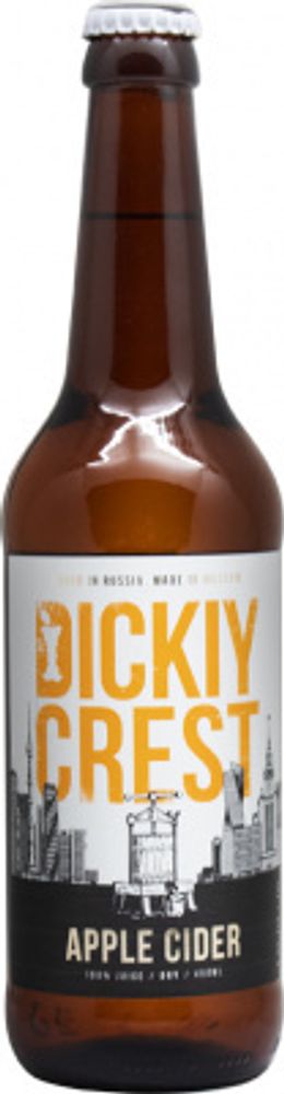 Сидр Рэбл Эпл Дикий Крест Драй / Cider Rebel Apple Dickiy Crest Dry 0.45 - стекло