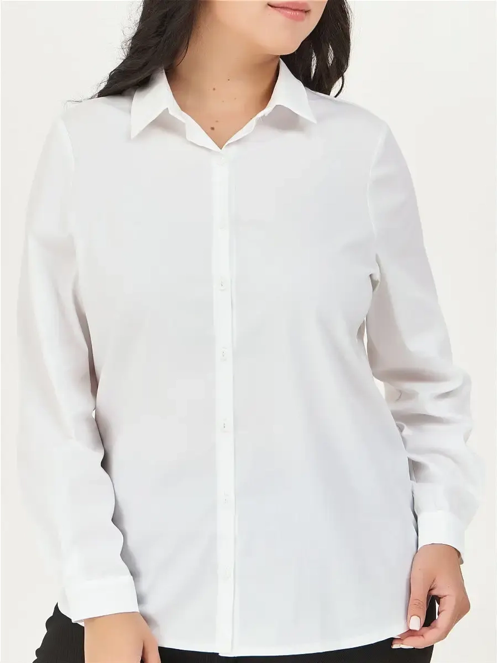 Блузка белая