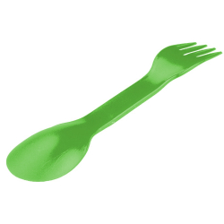 Контейнер силиконовый Tramp с ловилкой 1000 мл TRC-145 (оливковый)