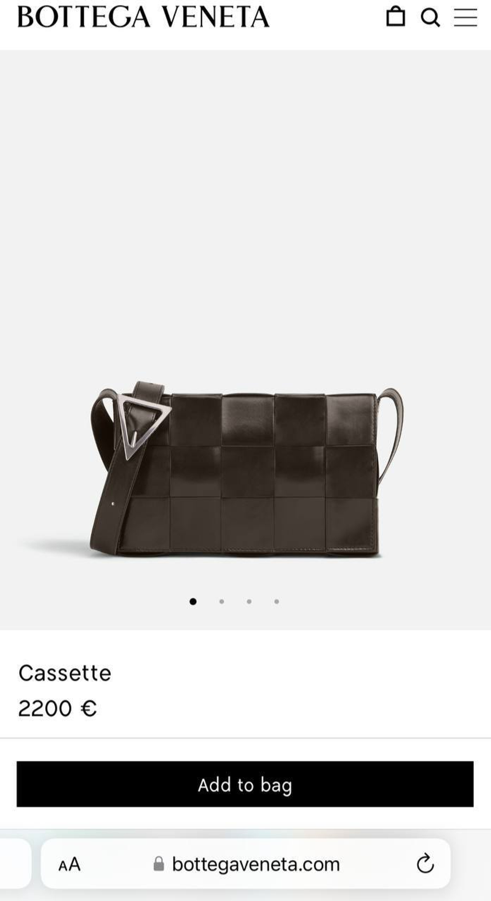 Сумка Bottega Veneta