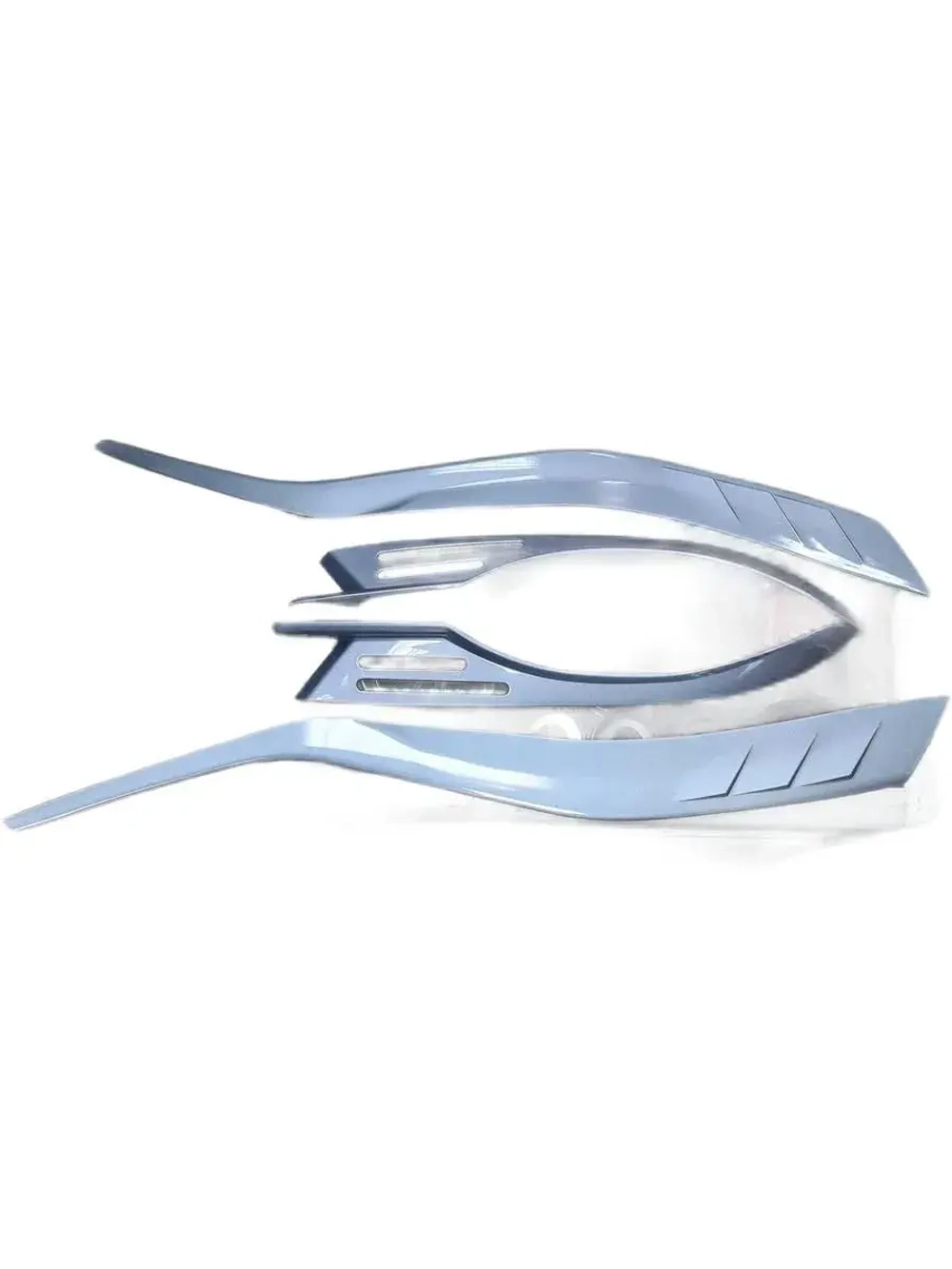 Накладка на фары серебристые Кобальт